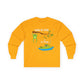 Frog Friends Long Sleeve Tee - Cute Design, Gift for Nature Lovers, Casual Wear, Outdoor Fun, Unisex T-Shirt, Spring Fashion
