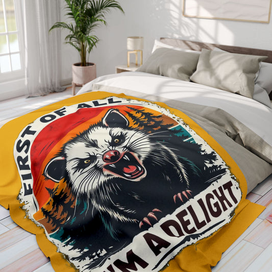 I M A DELIGHT Arctic Fleece Blanket