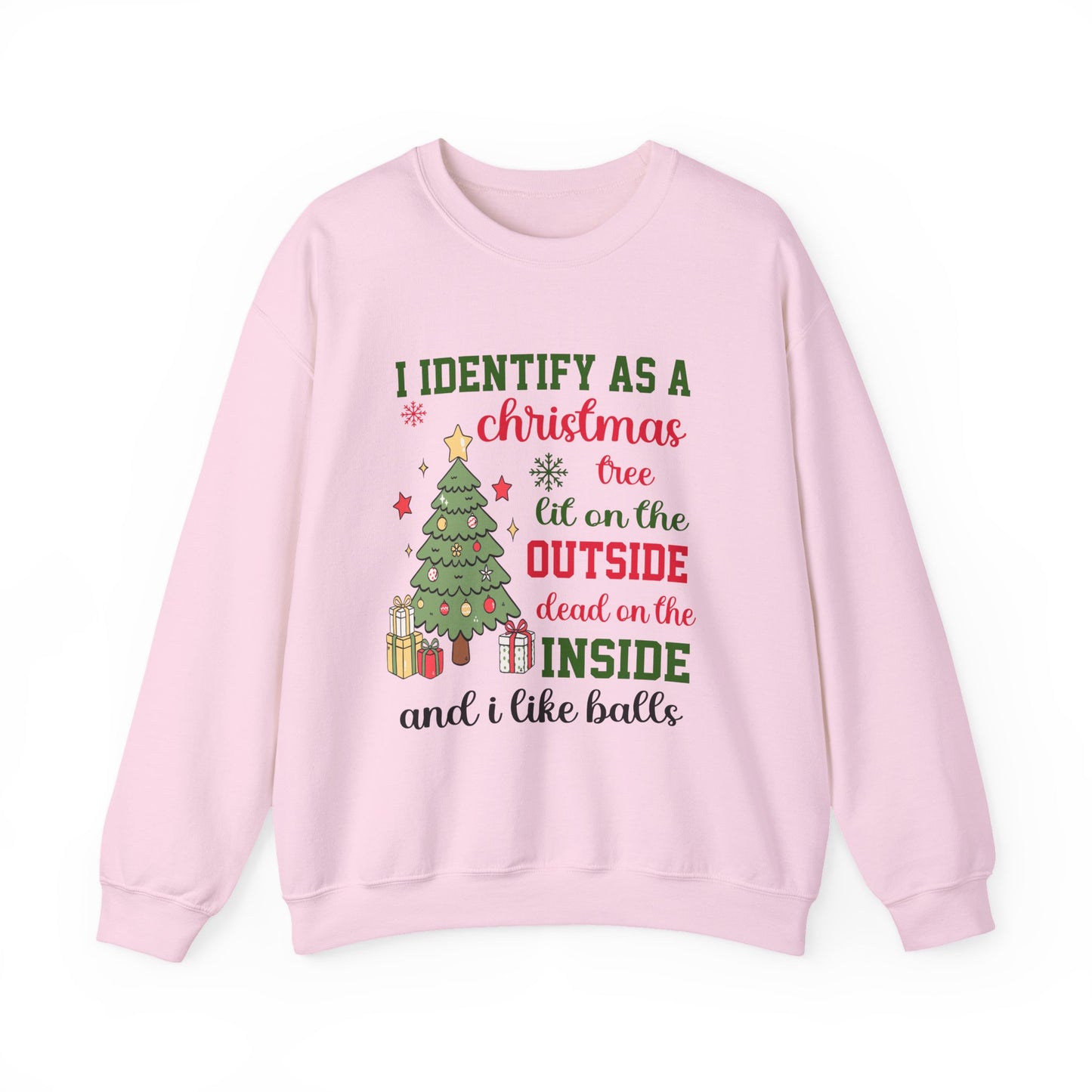 I Identify As a Christmas Tree Unisex Sweatshirt