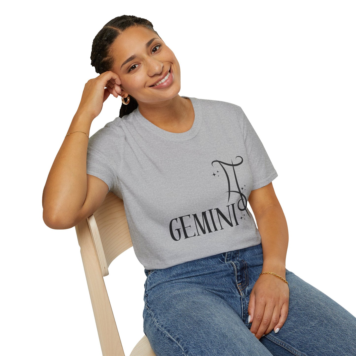 Gemini Zodiac Unisex Soft style T-Shirt