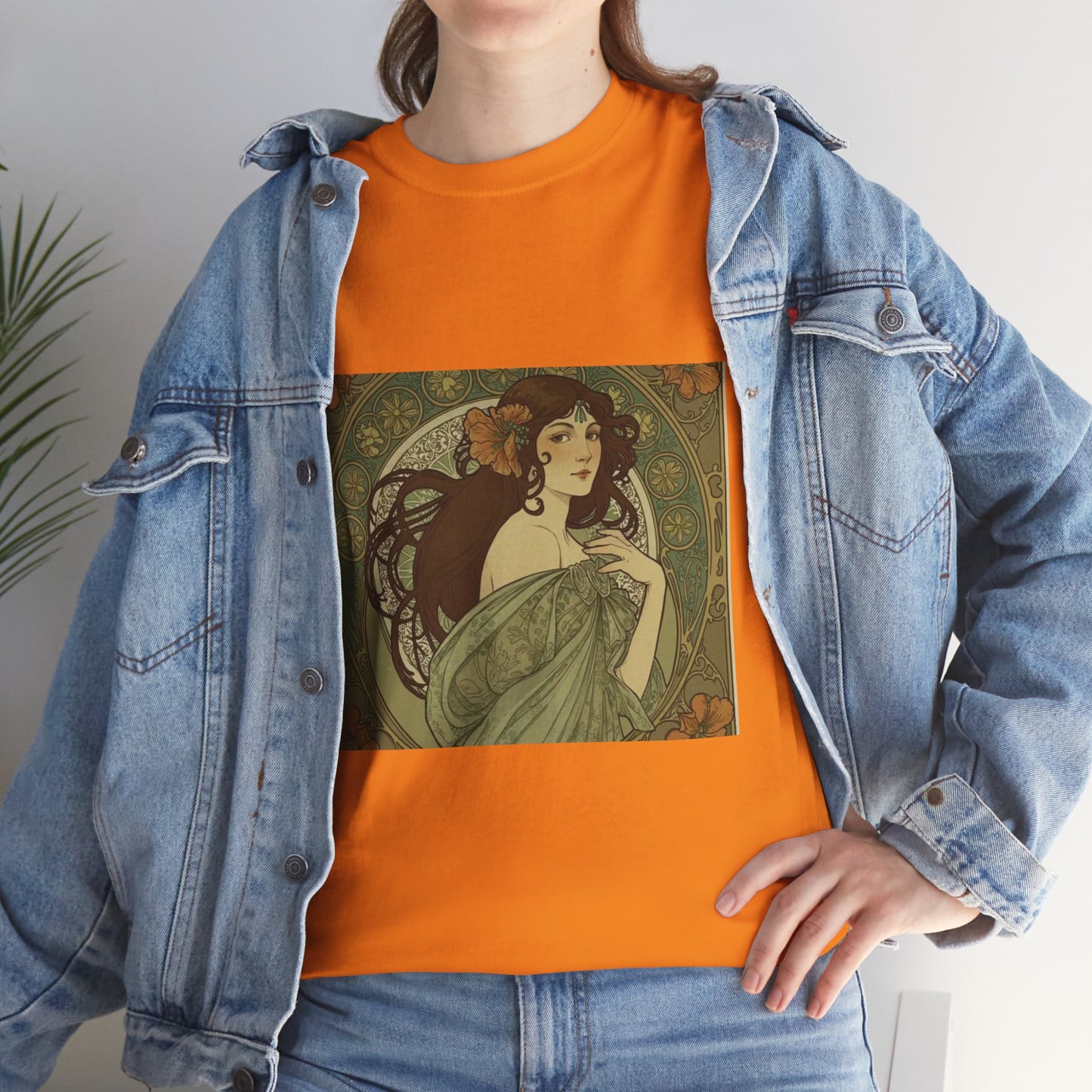 Floral Fantasy T-Shirt, Unisex Graphic Tee, Spring Aesthetic Top, Gift for Nature Lovers, Boho Style Tee, Eco-Friendly Apparel