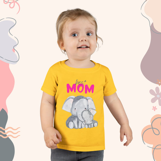 Mom Elephant Toddler T-shirt