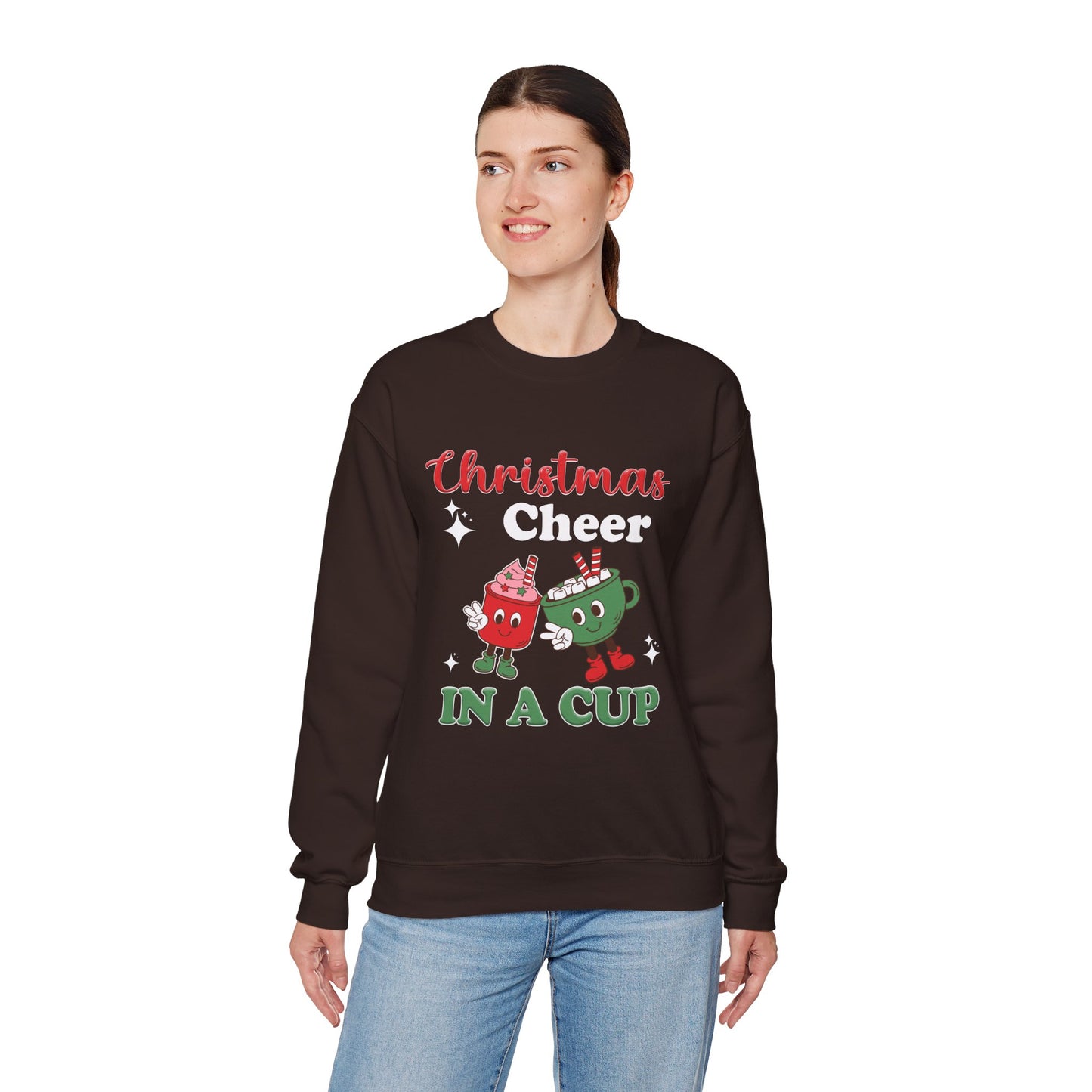 Christmas Cheer In A Cup Unisex Sweatshirt