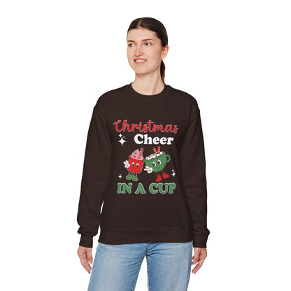 Christmas Cheer In A Cup Unisex Sweatshirt