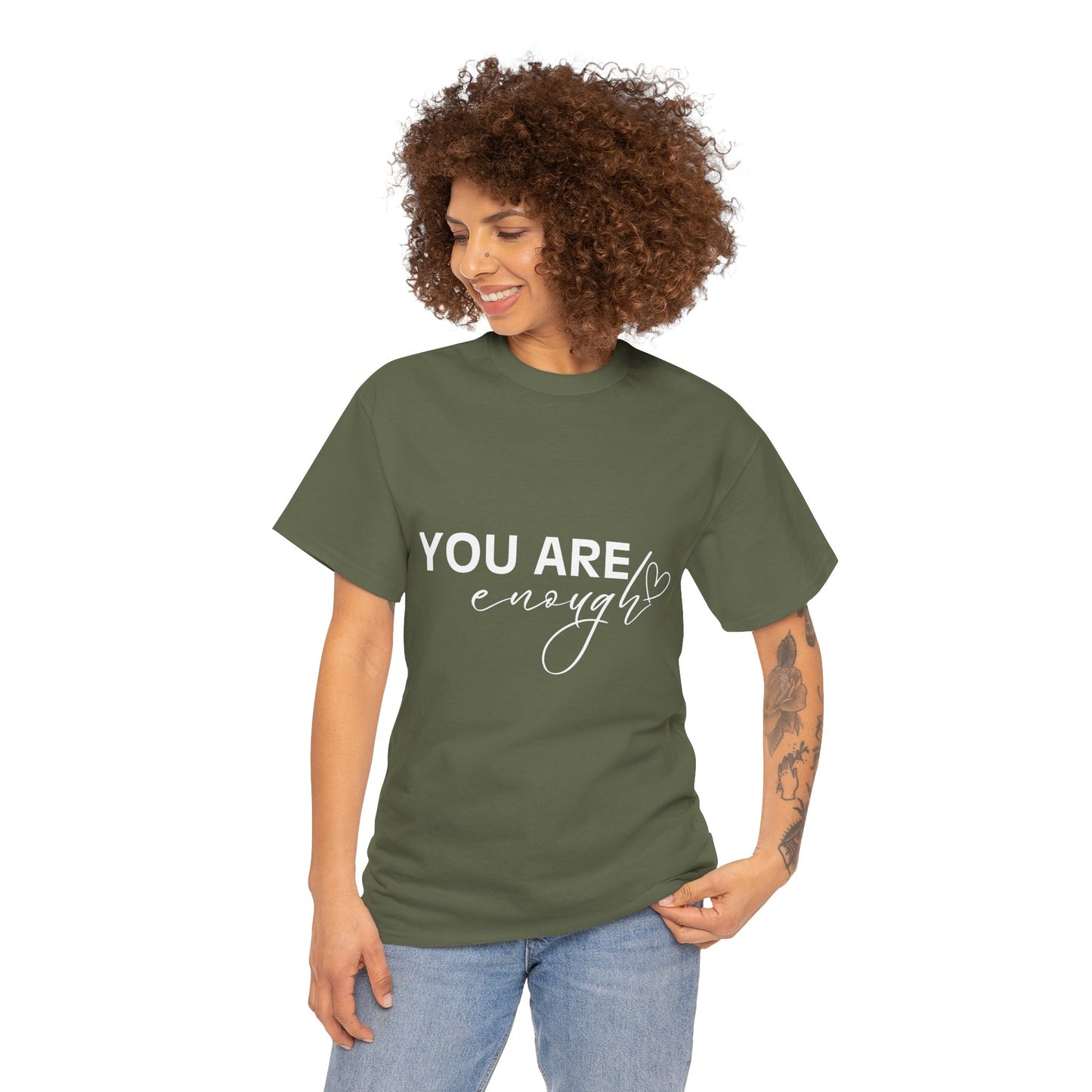 You Are Enough Cotton Unisex T-shirt