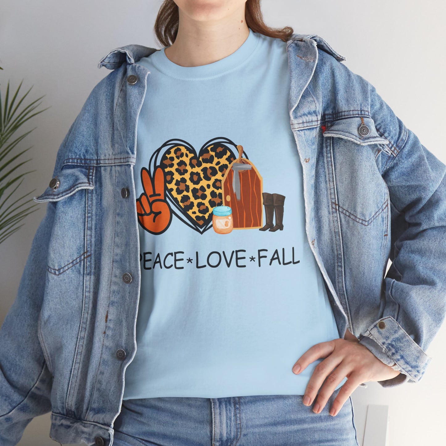 Peace love fall Unisex Tee