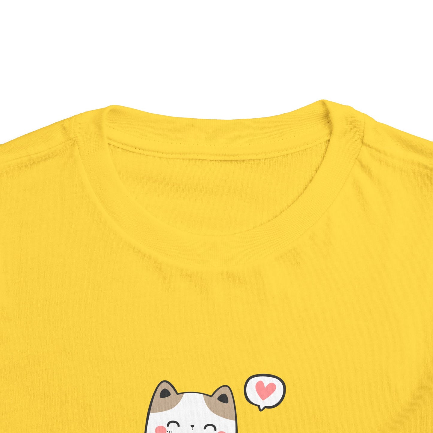 3 Cat Cup Toddler Short Sleeve Tee