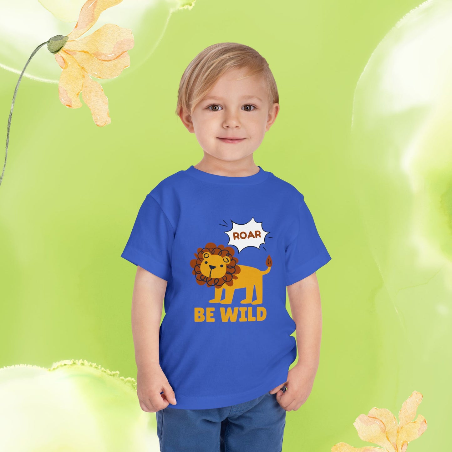 BE WILD Toddler Short Sleeve Tee