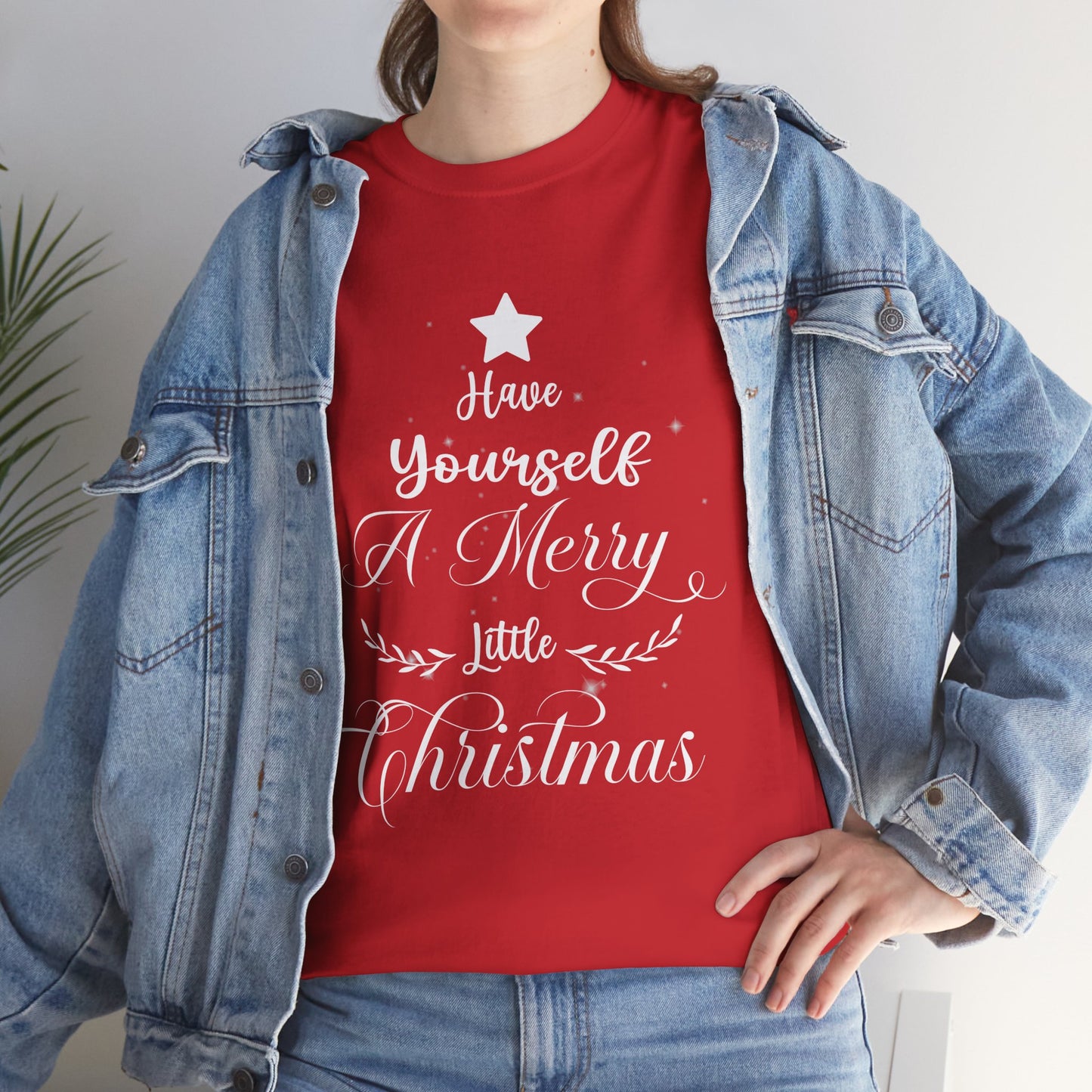 Have Yourself a Merry Little Christmas Cotton Unisex T-shirt