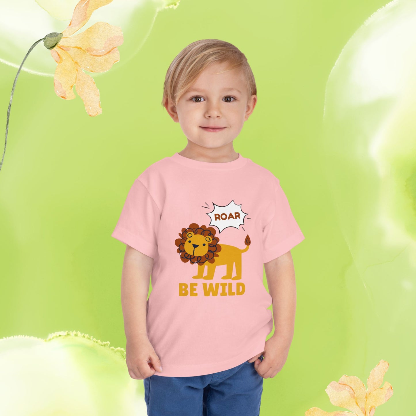 BE WILD Toddler Short Sleeve Tee