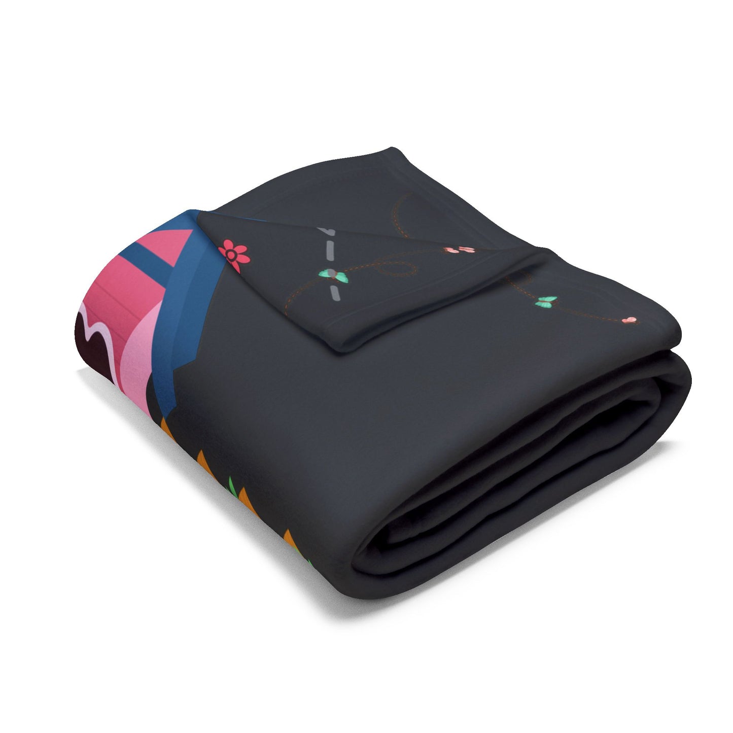 Floral Garden Fleece Blanket
