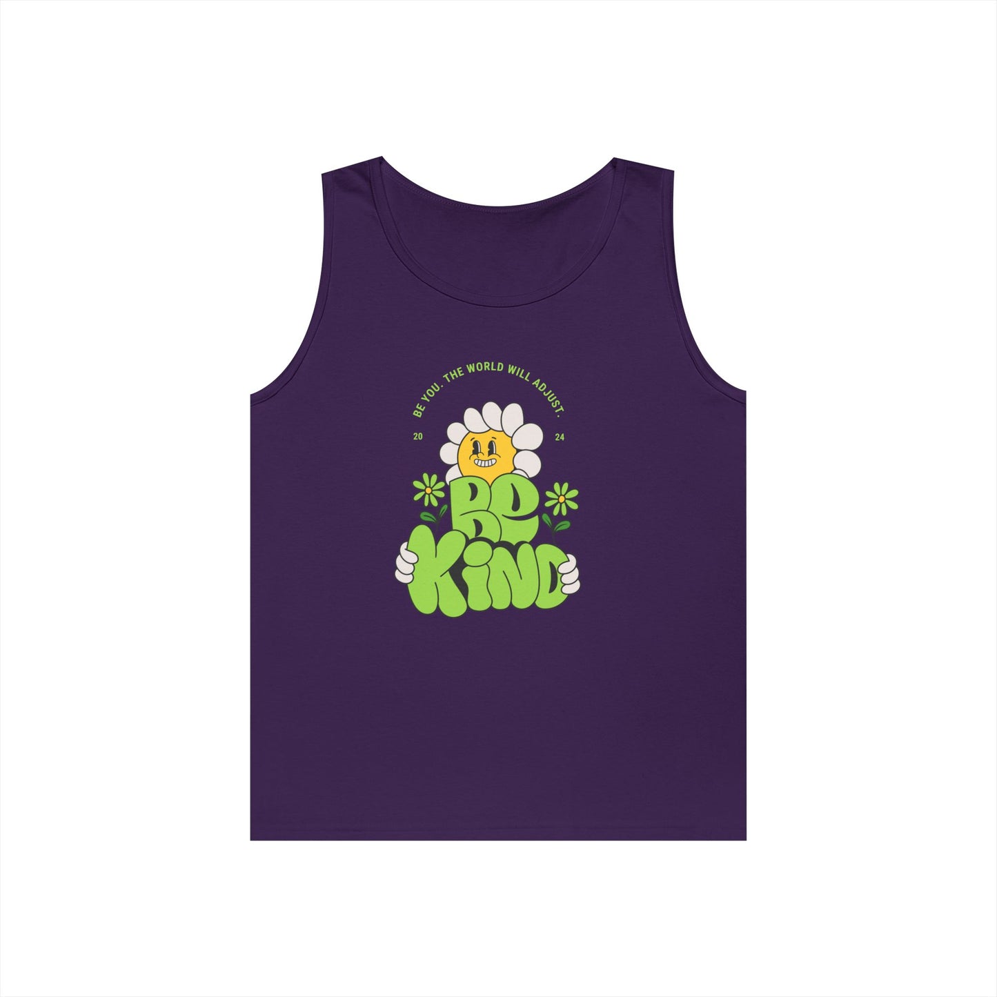 Unisex Be Kind Cotton Tank Top