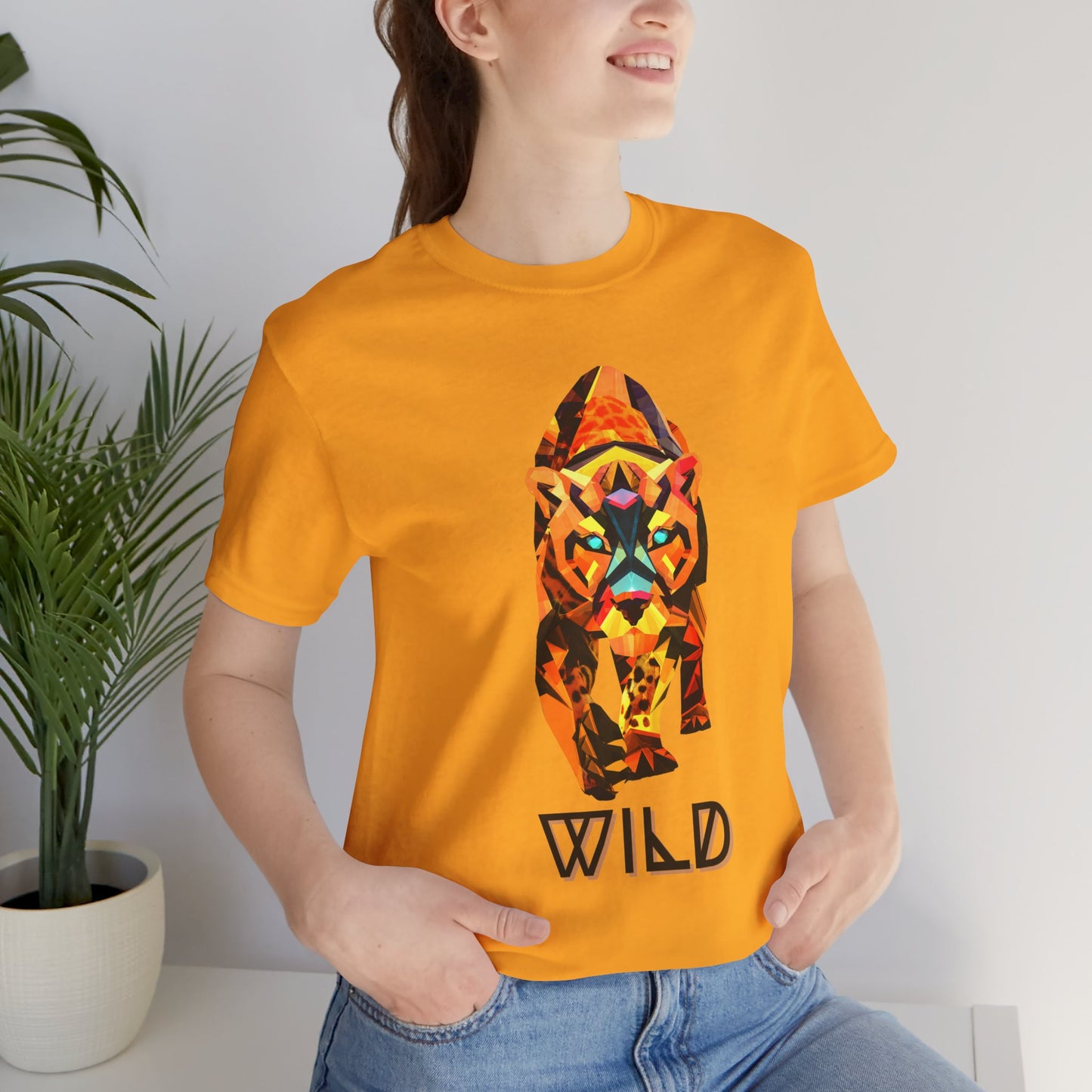 Wild Geometric Tiger Unisex T- shirt
