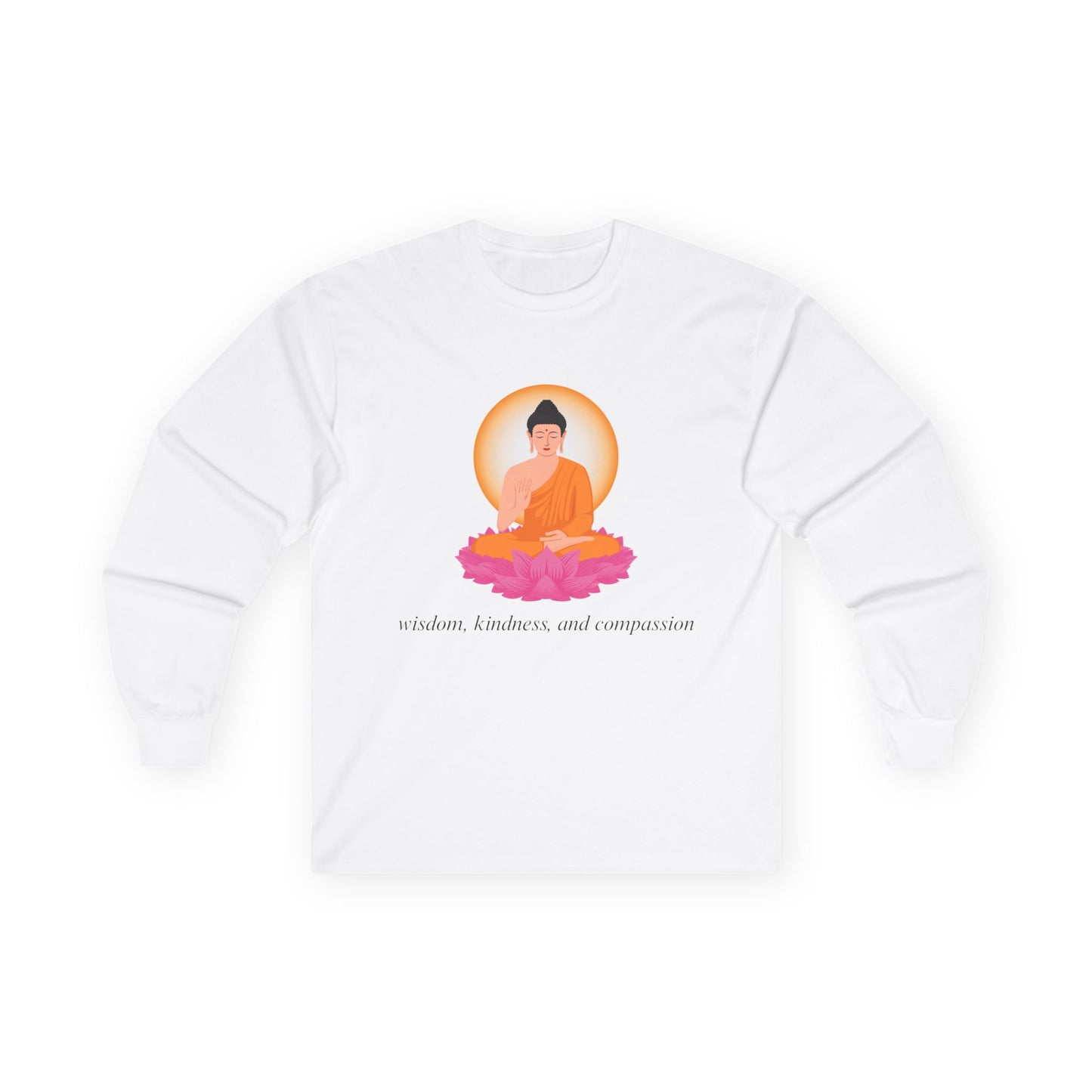 Buddha Inspirational - Long Sleeve Tee