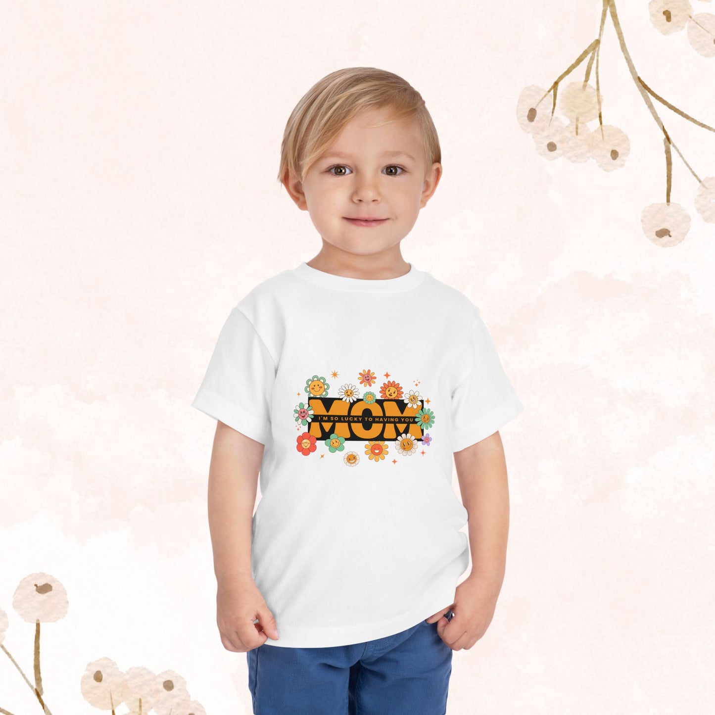 Mom Toddler Short Sleeve Tee