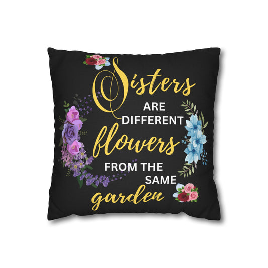 Sisters flowers garden Pillowcase