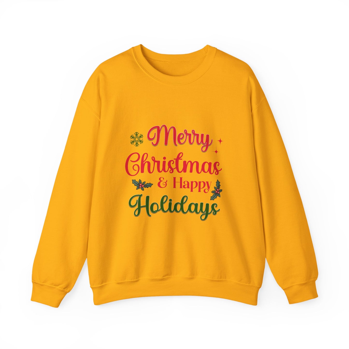 Merry Christmas & Happy Holidays Unisex Sweatshirt
