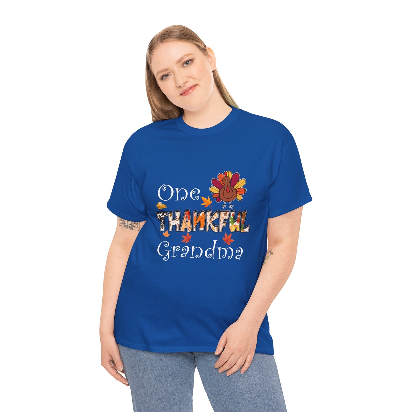 Thankful Grandma Cotton unisex T-shirt