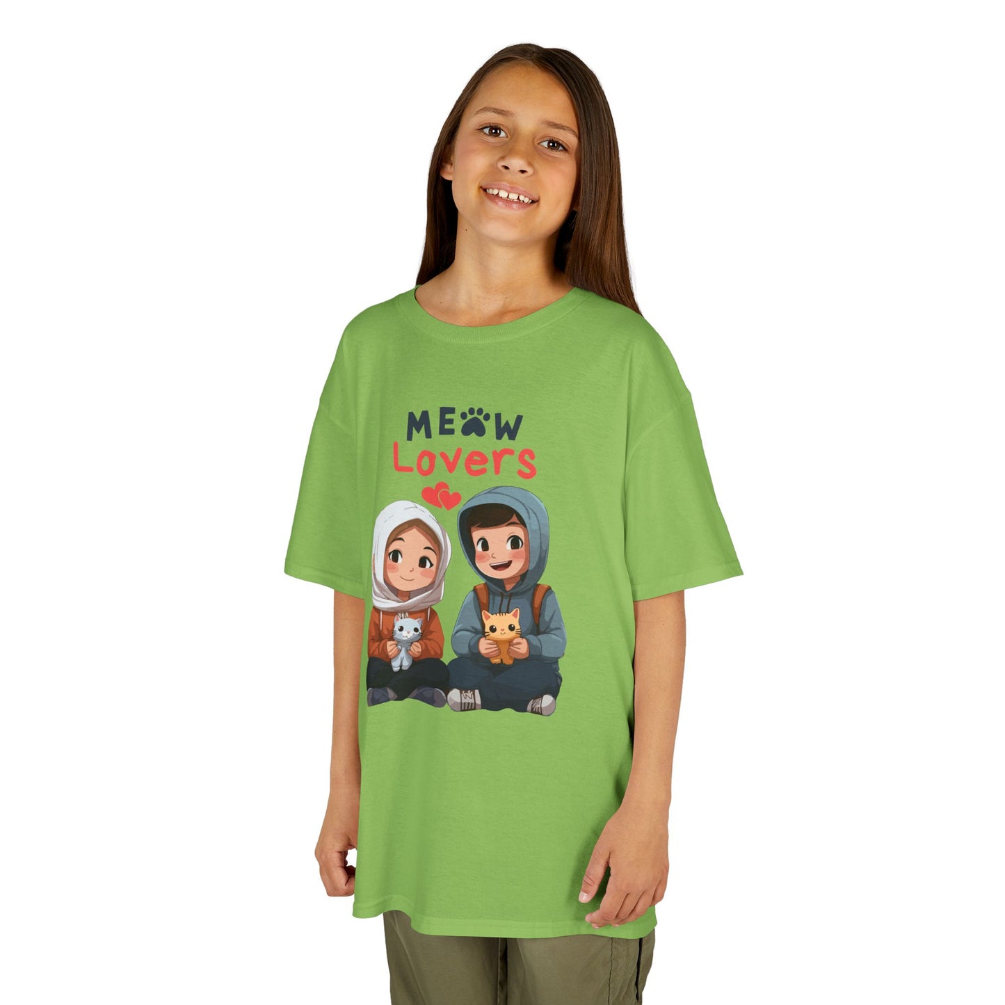 Kids Cat Lovers Tee