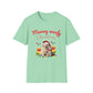 Meowy Woofy Christmas Cotton Unisex T-shirt