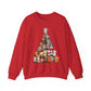 Meow tree Christmas Sweatshirt