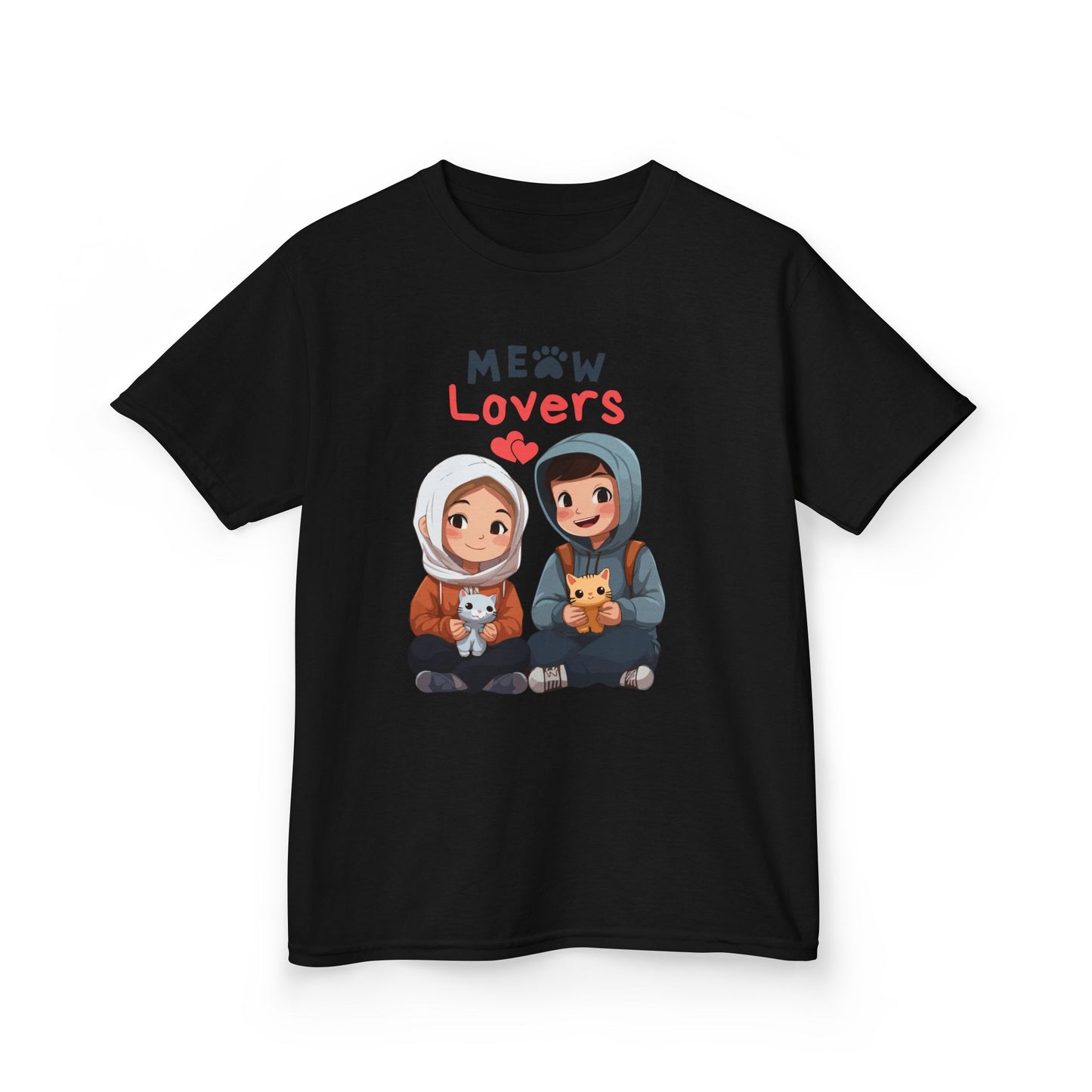 Kids Cat Lovers Tee