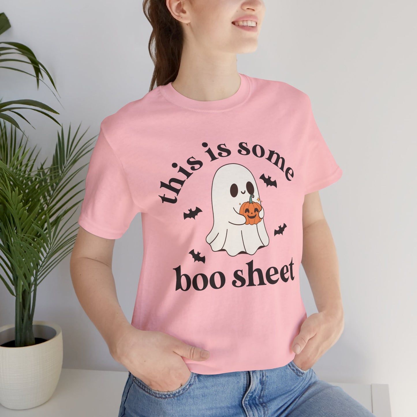 This is Boo Sheet Tee - Perfect for Halloween