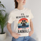 IT'S A BEAUTIFUL DAY TO SAVE ANIMAL-Bella Canvas