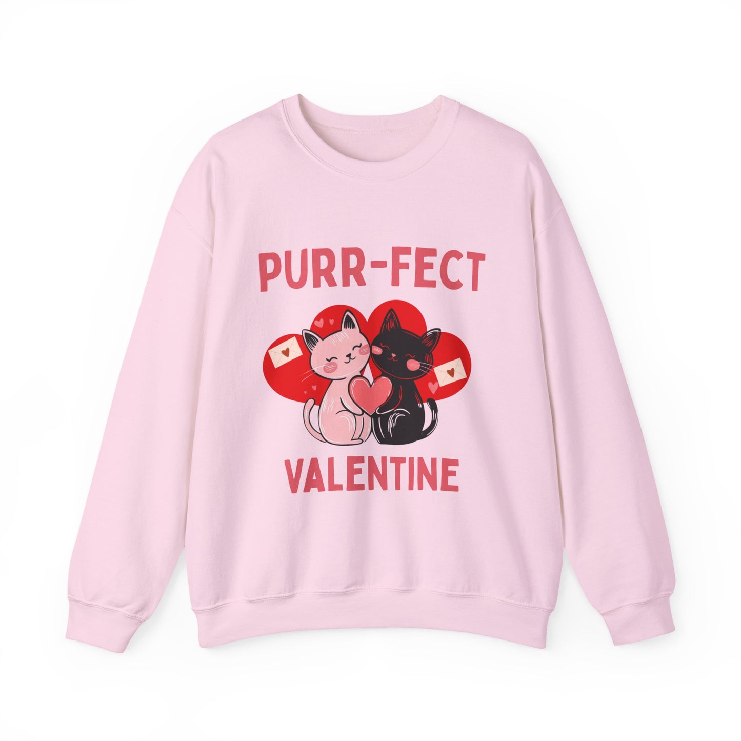 Valentine Cat UNISEX SWEATSHIRT