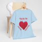 Forever valentine cotton unisex t shirt