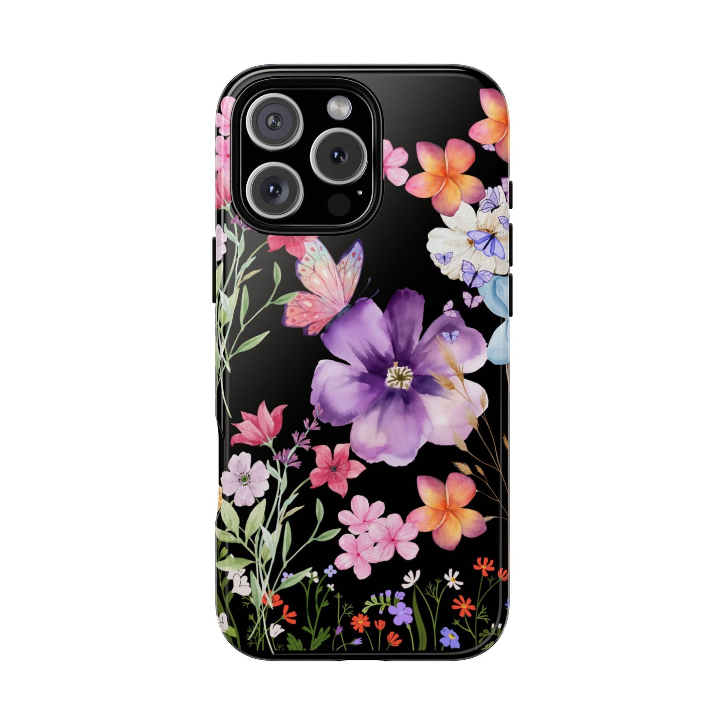 Floral butterfly Phone Case