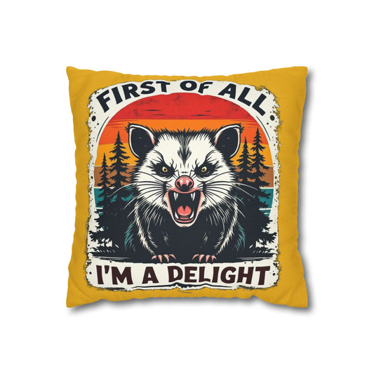 i m a delight Pillowcase