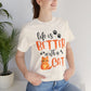 Better with a Cat Premium Unisex T-shirt