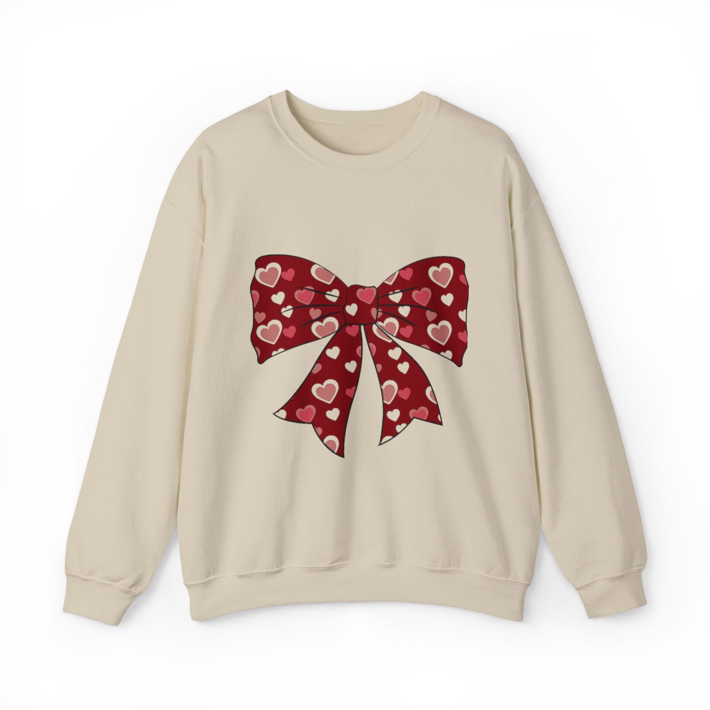 valentine Bow unisex Sweatshirt