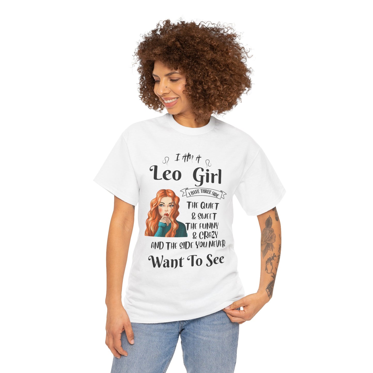 Leo Girl Queen Unisex Tee
