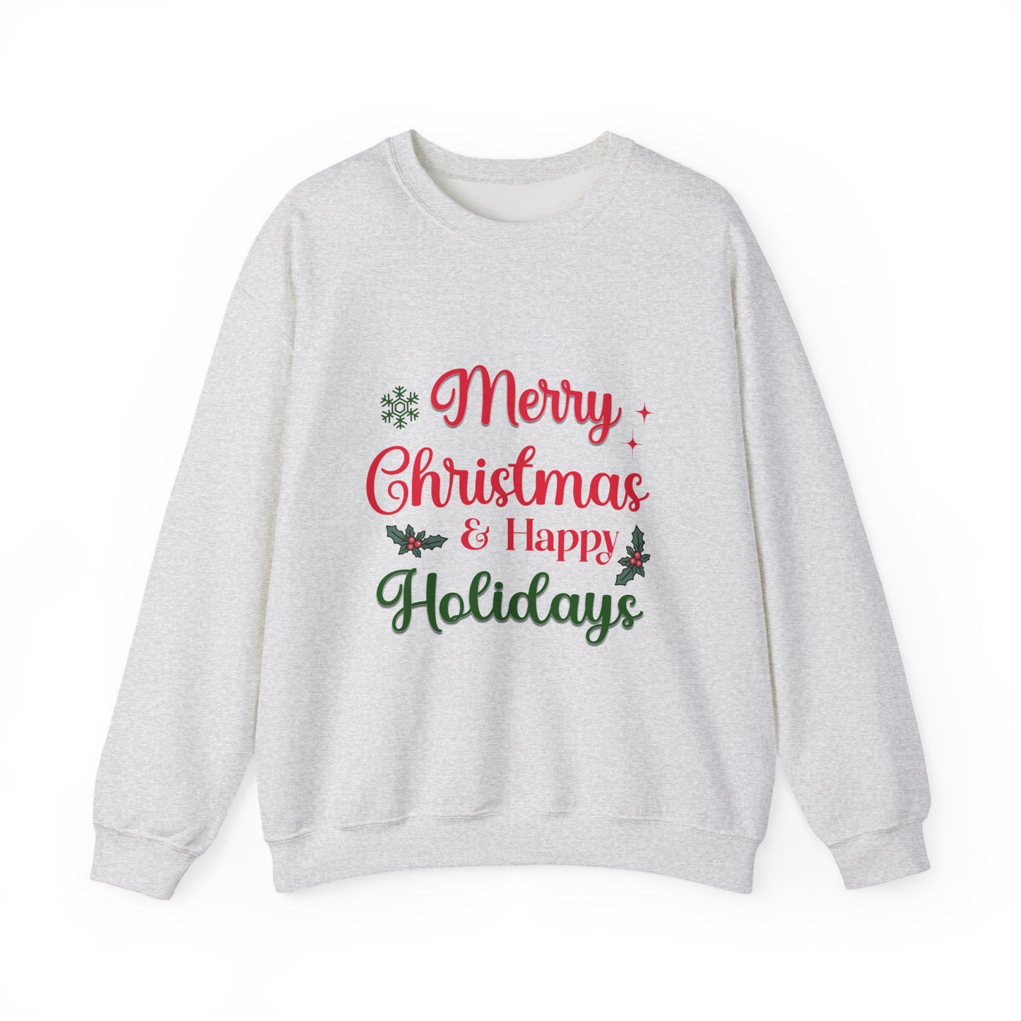 Merry Christmas & Happy Holidays Unisex Sweatshirt
