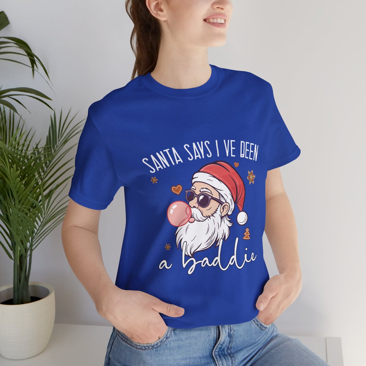 Santa Says I’ve Been a Baddie Christmas Premium Unisex T-shirt