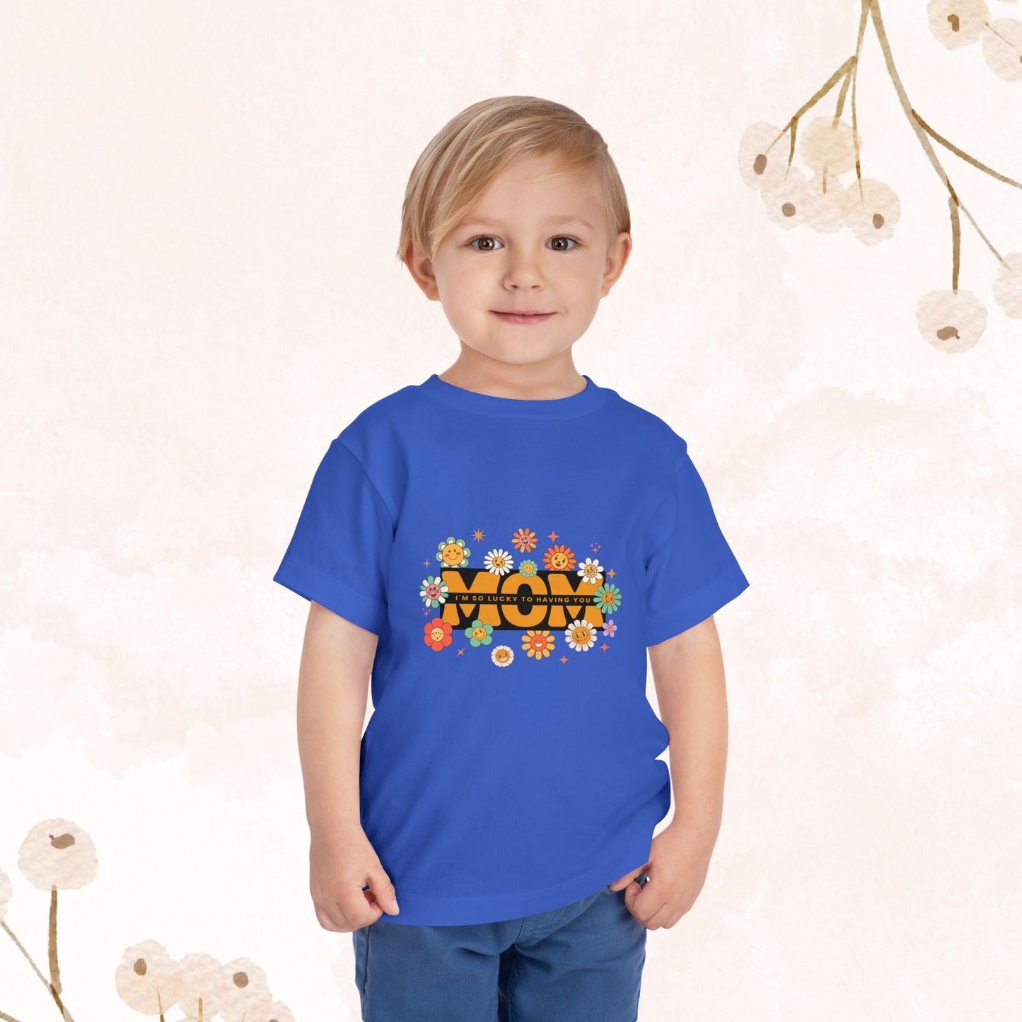 Mom Toddler Short Sleeve Tee