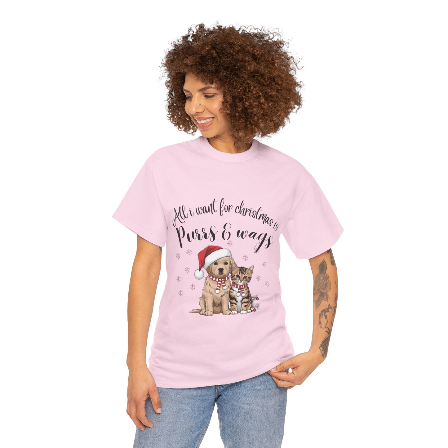 Purrs & Wags cotton unisex T- shirt