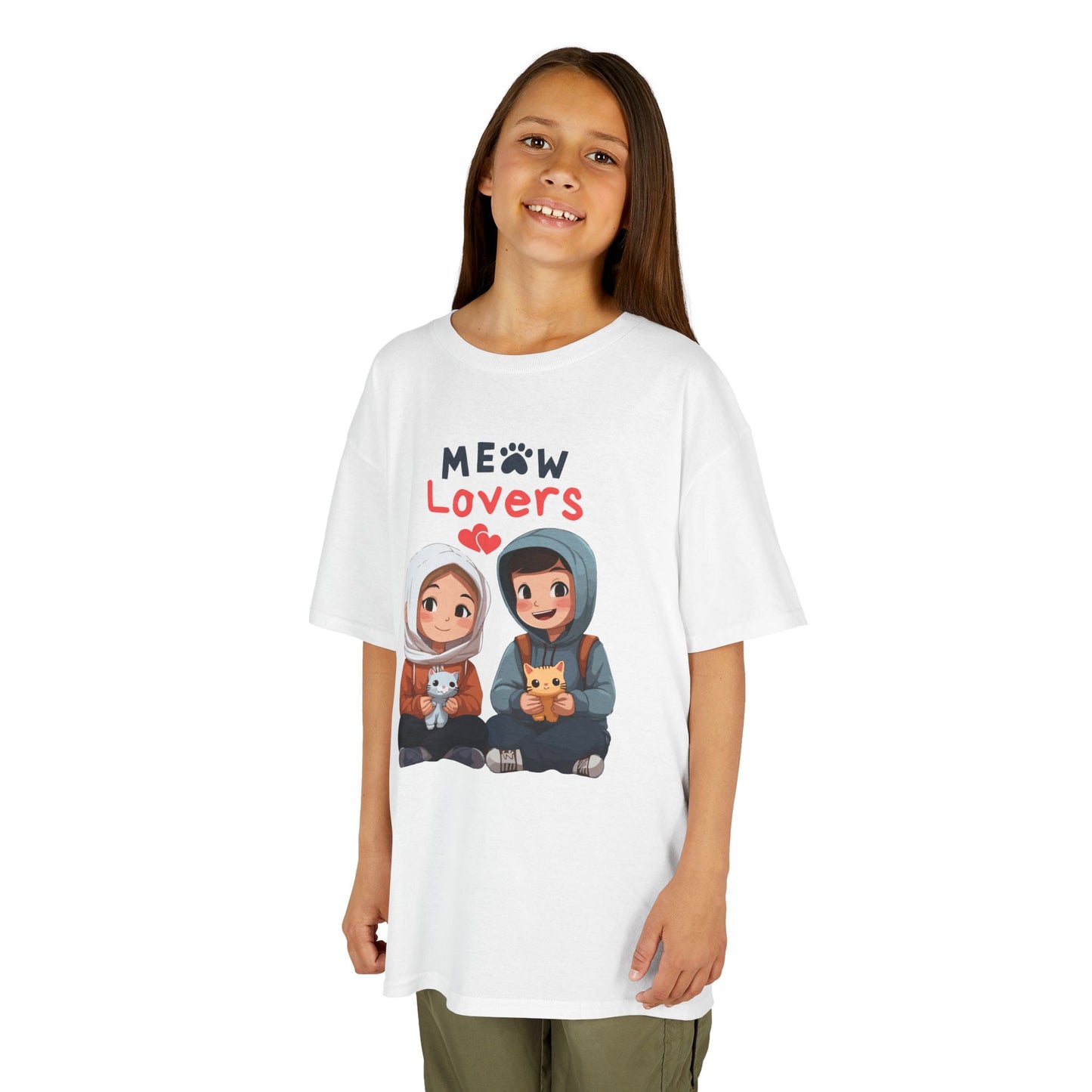 Kids Cat Lovers Tee