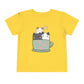 3 Cat Cup Toddler Short Sleeve Tee
