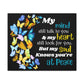 My mind heart soul Canvas