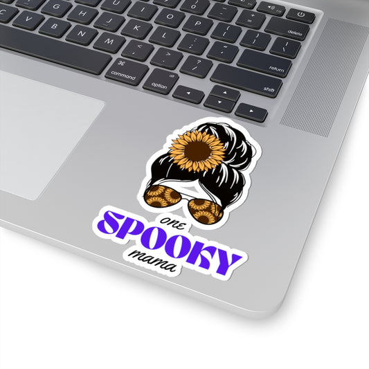 Spooky Mama Kiss-Cut Stickers