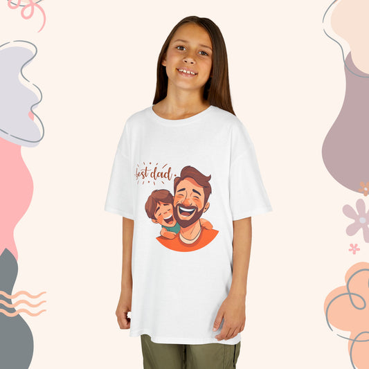 Best Dad kids tee youth Tshirt