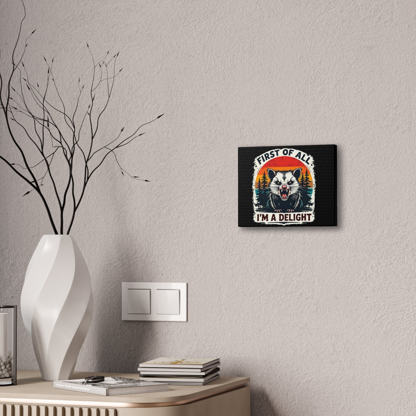 I M DELIGHT Canvas Wall Art