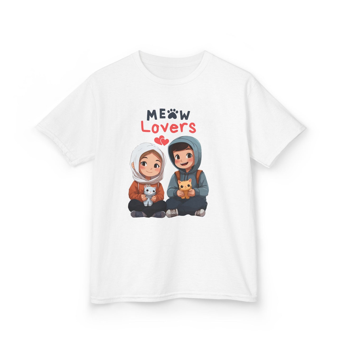 Kids Cat Lovers Tee
