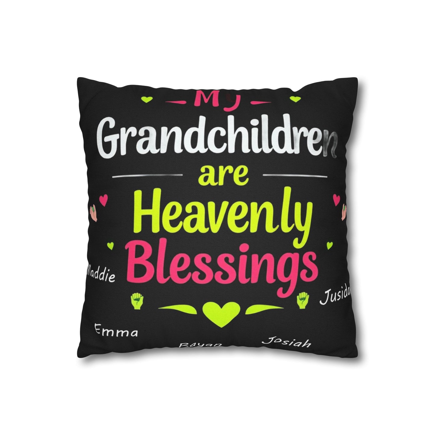 My grandchildren pillowcase
