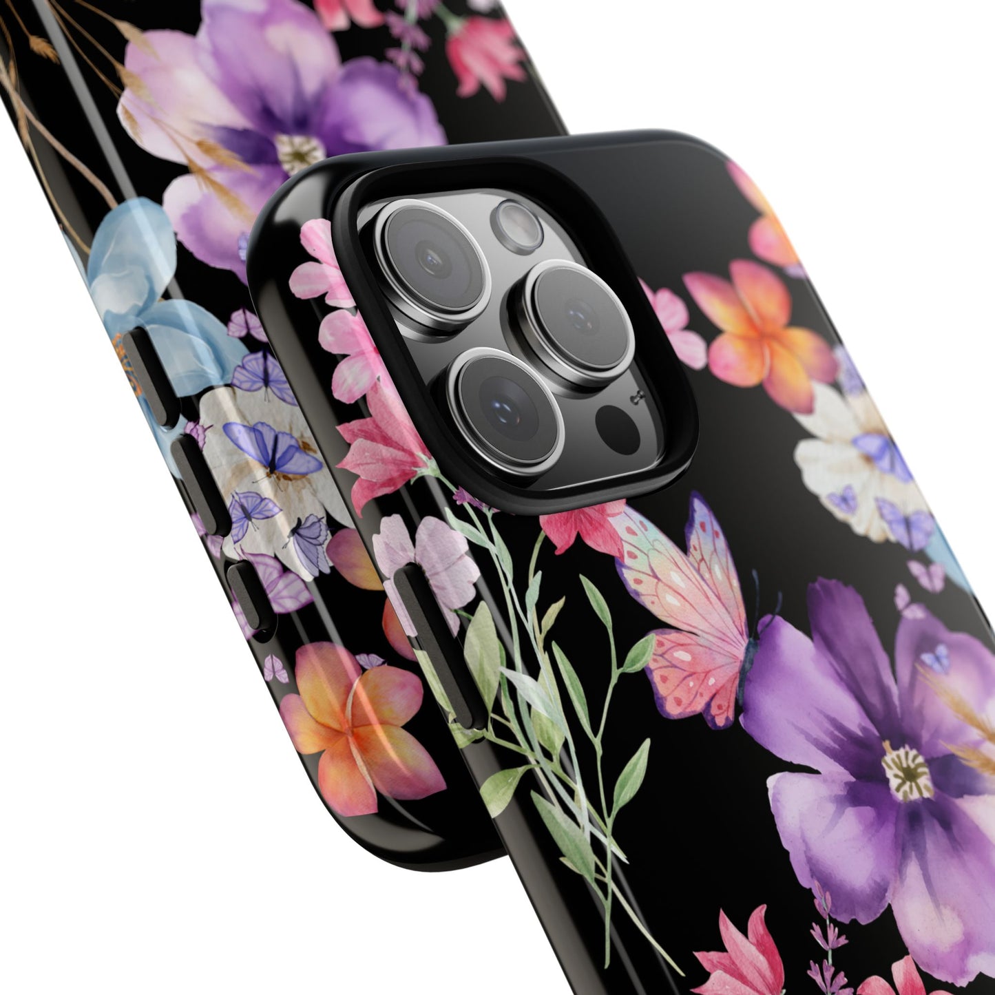 Floral butterfly Phone Case