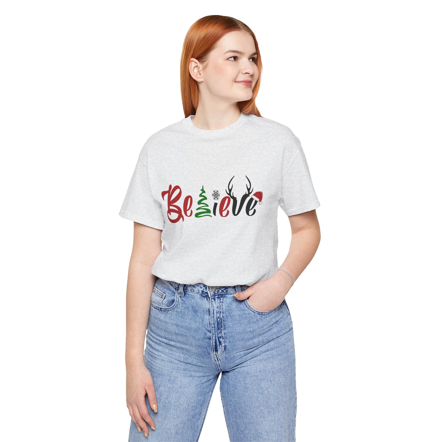 Believe Christmas Tee  Premium Unisex T-shirt