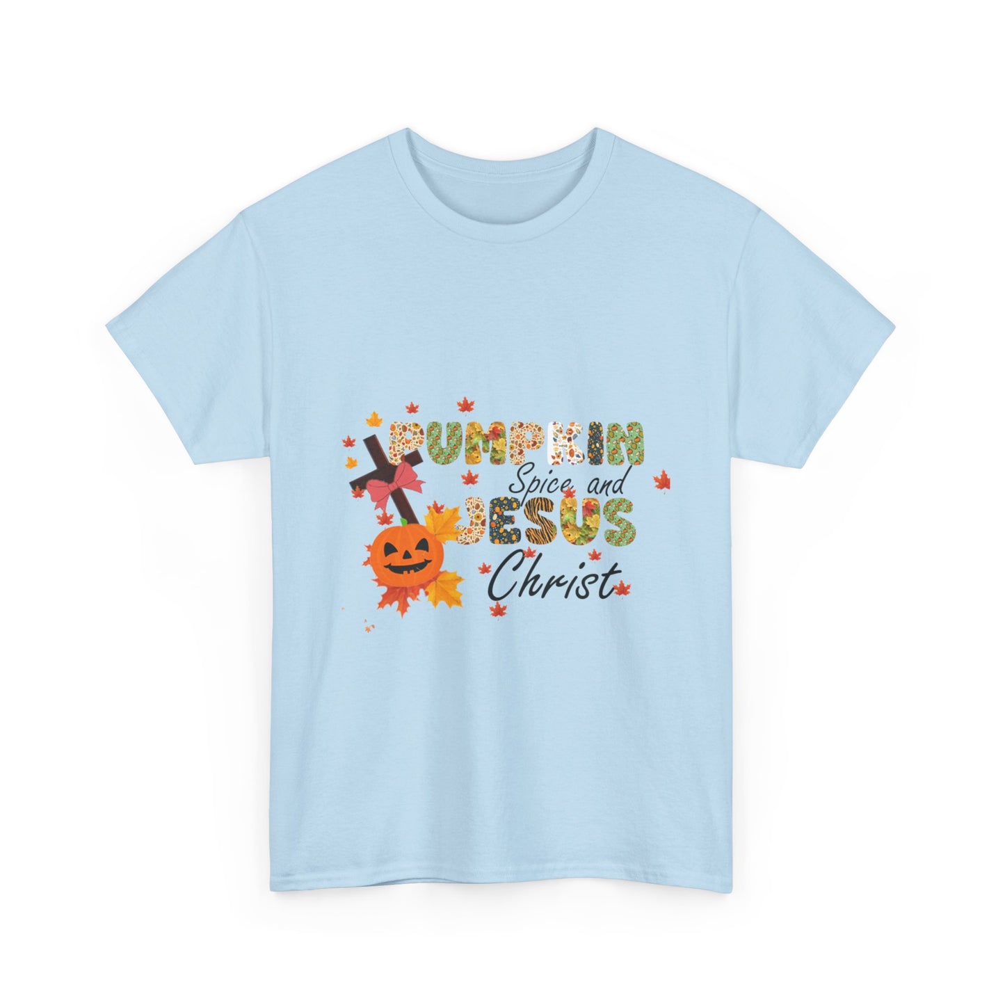 Pumpkin  Jesus  Cotton unisex T- shirt